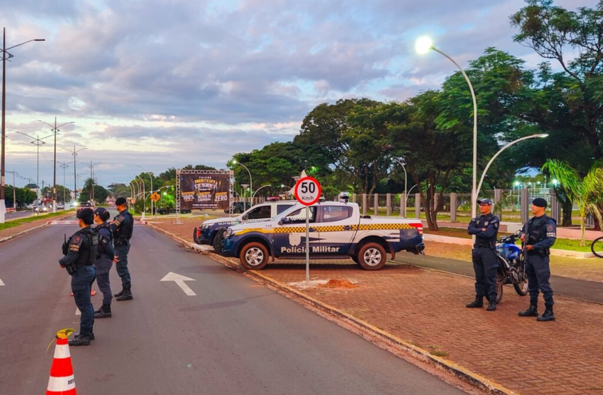 PM intensifica fiscalização de trânsito em Ponta Porã durante o final de ano