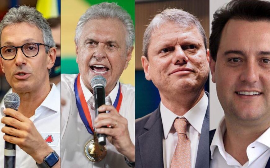 Governadores ganham espaço na direita e se posicionam como alternativas para vencer Lula
