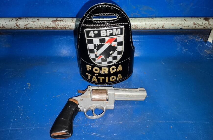 Força Tática prende homem por posse irregular de arma de fogo em Ponta Porã