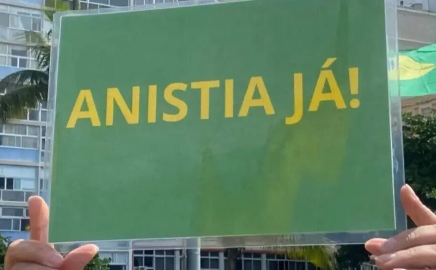 Aumenta parcela da população favorável à anistia, diz Datafolha