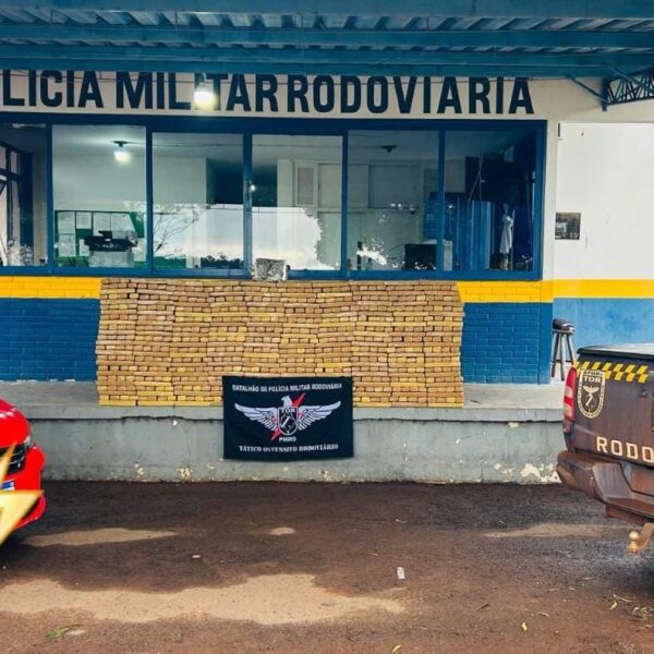 Motorista é preso com mais de meia tonelada…