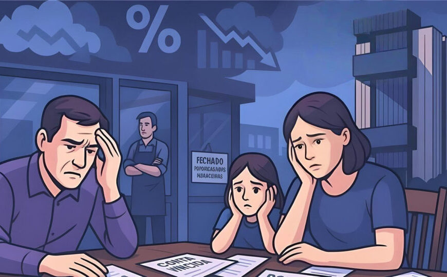 País nunca teve tantas empresas e consumidores com dívidas em atraso