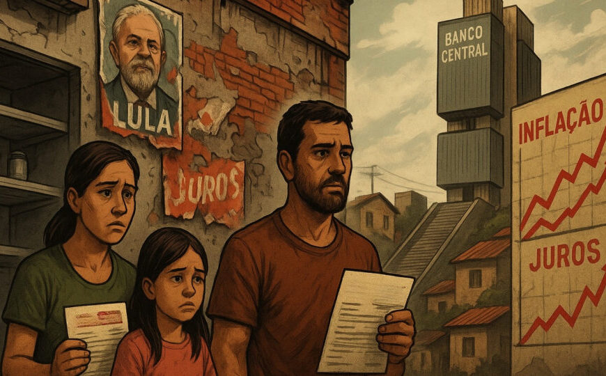 Lula penaliza população de baixa renda, sua base eleitoral, com inflação e juros altos