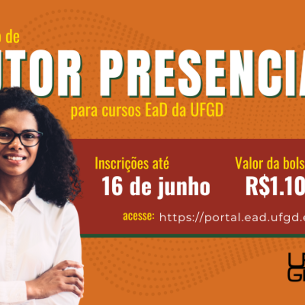 Seleção de tutor presencial para cursos EaD da&hellip;