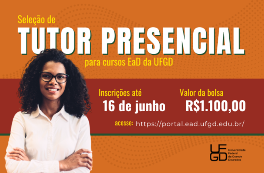 Seleção de tutor presencial para cursos EaD da&hellip;