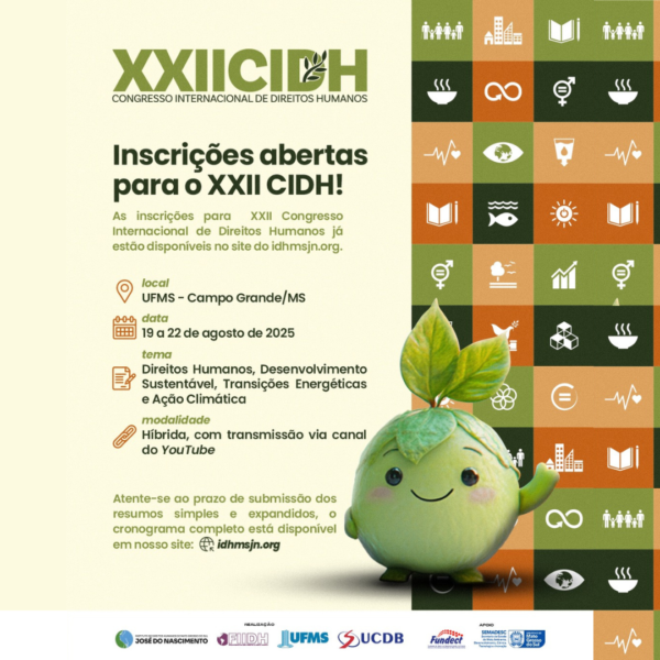 Abertas inscrições do XXII Congresso Internacional de Direitos…