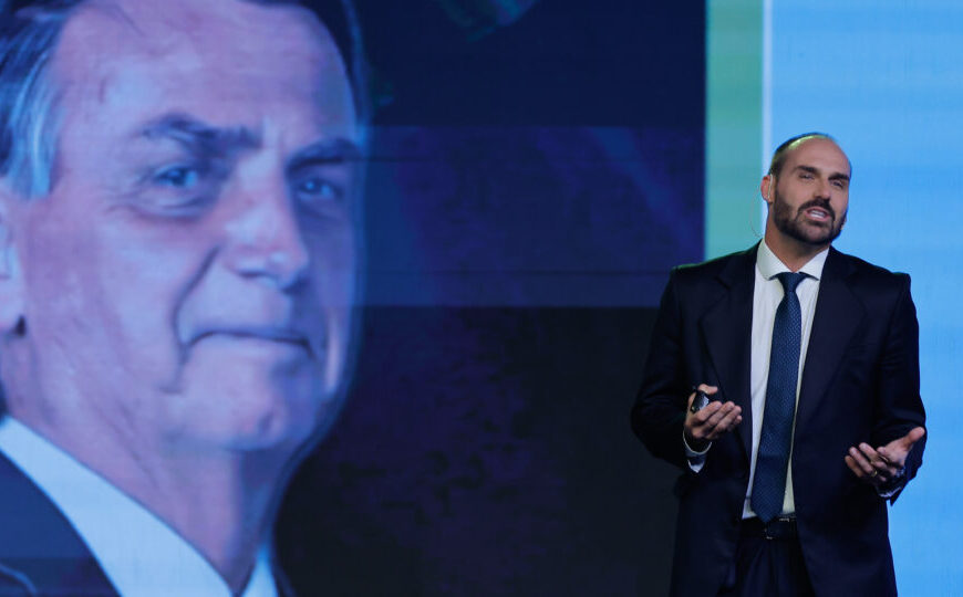 Eduardo Bolsonaro não descarta Presidência: “Se for missão dada pelo meu pai, vou cumprir”