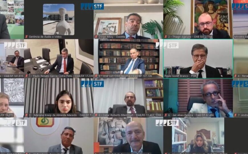 Moraes manda excluir gafe de Gonet de vídeo…