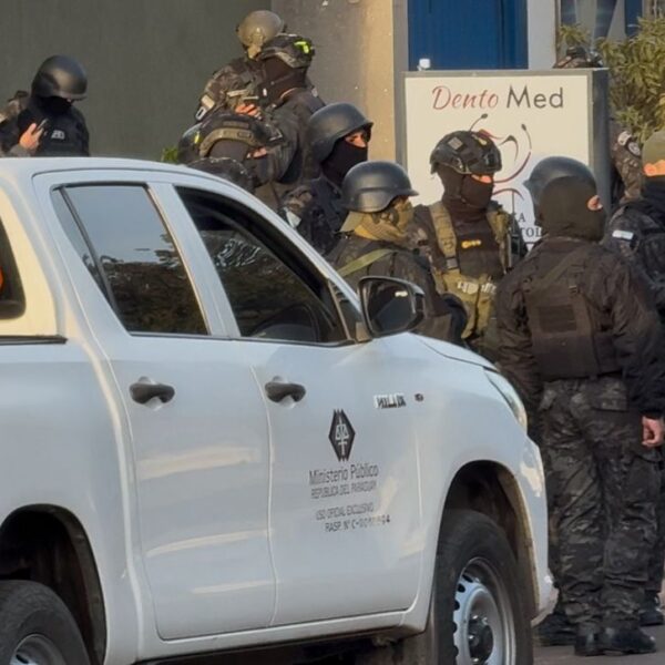 Grande operação da Polícia Nacional movimenta Pedro Juan…