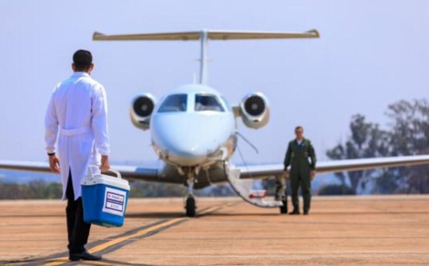 Aviões que transportam órgãos para transplantes podem ficar&hellip;