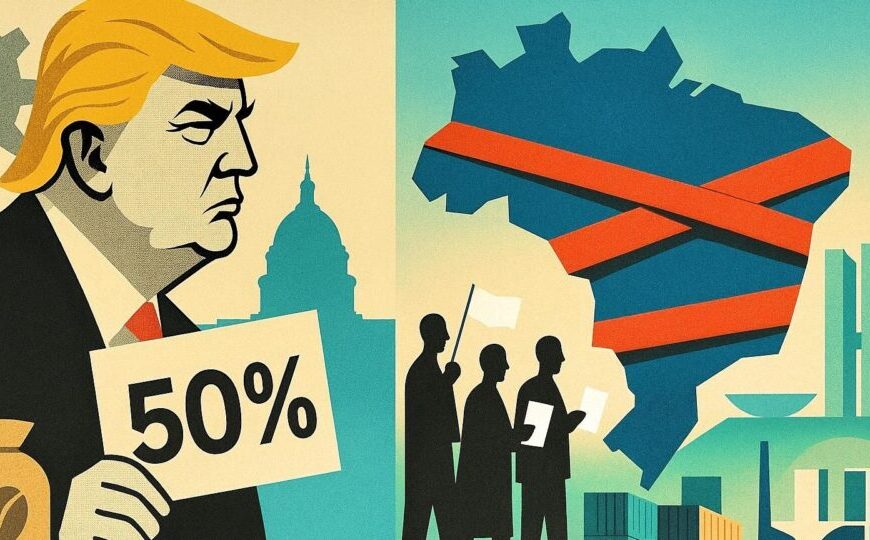 Tarifaço expõe fragilidade do Brasil nas negociações com os EUA