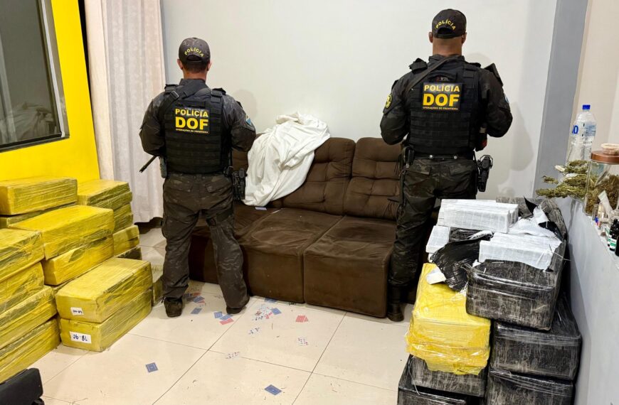DOF “estoura” entreposto e apreende quase 1t de&hellip;