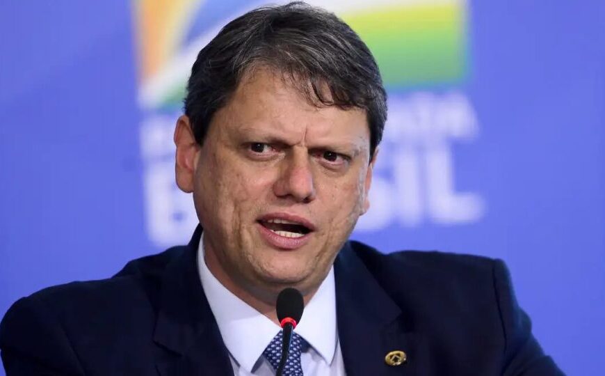 Tarcísio confirma presença em ato de 7 de Setembro na Paulista