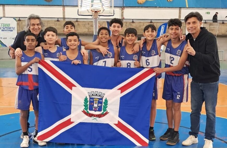 Ponta Porã conquista ouro no basquete masculino nos Jogos Escolares de MS