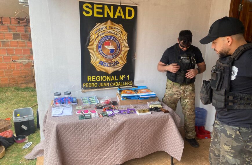 Jovem brasileira é presa por tráfico de drogas em Capitán Bado