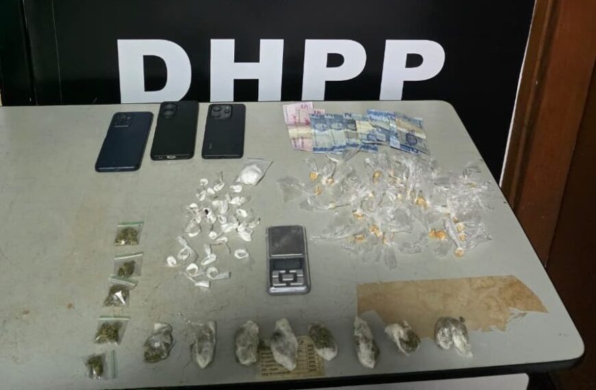 Polícia Civil fecha ponto de comercialização de drogas…