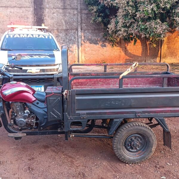 Polícia Militar recupera motocicleta “moto-carga” furtada em oficina&hellip;