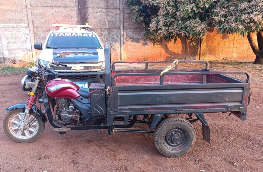 Polícia Militar recupera motocicleta “moto-carga” furtada em oficina…