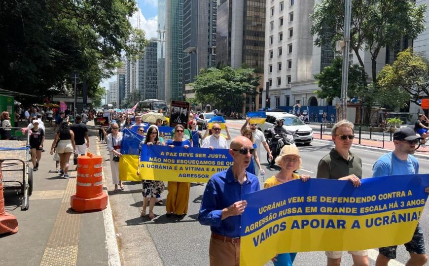 Comunidade ucraniana fará manifestações em São Paulo e…