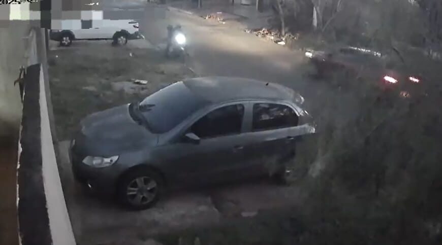 Veja o momento do acidente que matou uma mulher no Ipê 1