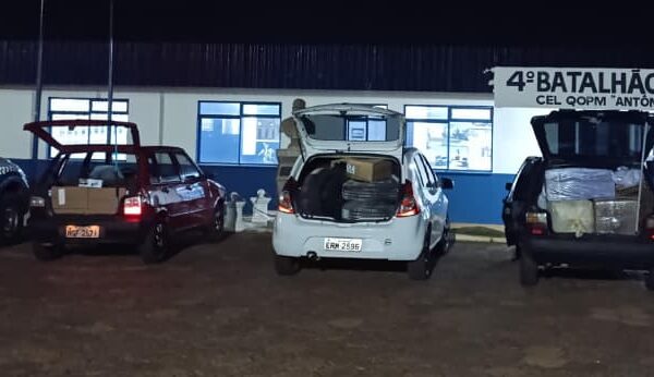 PM apreende comboio de veículos com contrabando na&hellip;