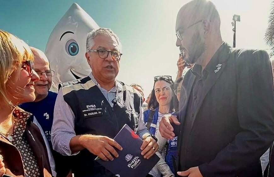 Presidente da Câmara entrega carta ao Ministro da Saúde em defesa da região de fronteira