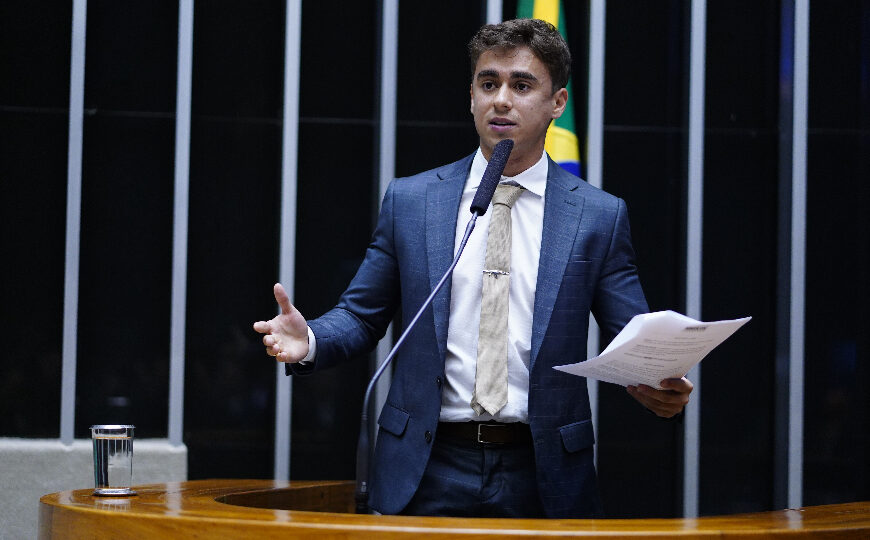 Nikolas Ferreira vai processar Lula após declaração sobre crime organizado