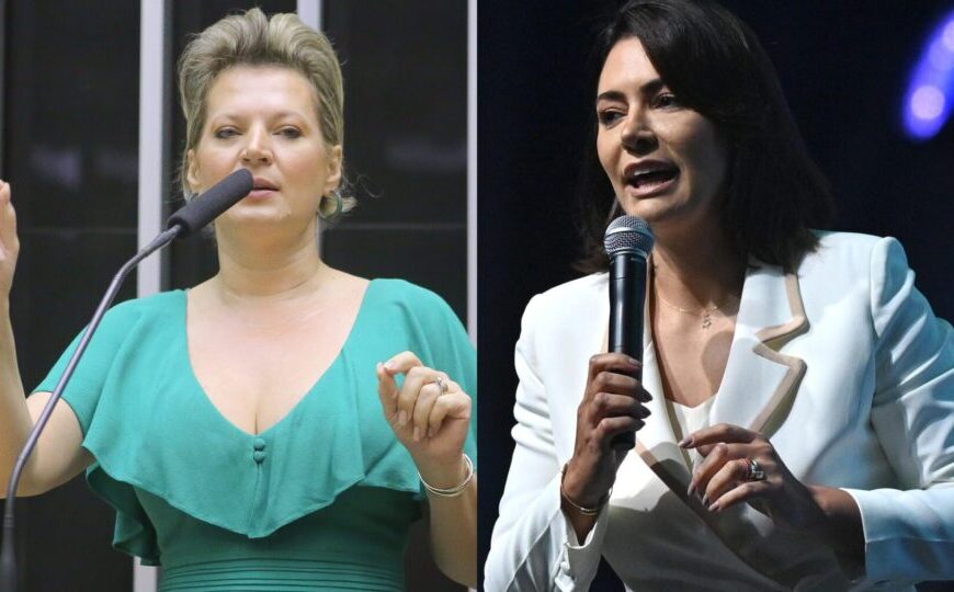 Michelle Bolsonaro processa Joice Hasselmann após ser chamada de “amante”
