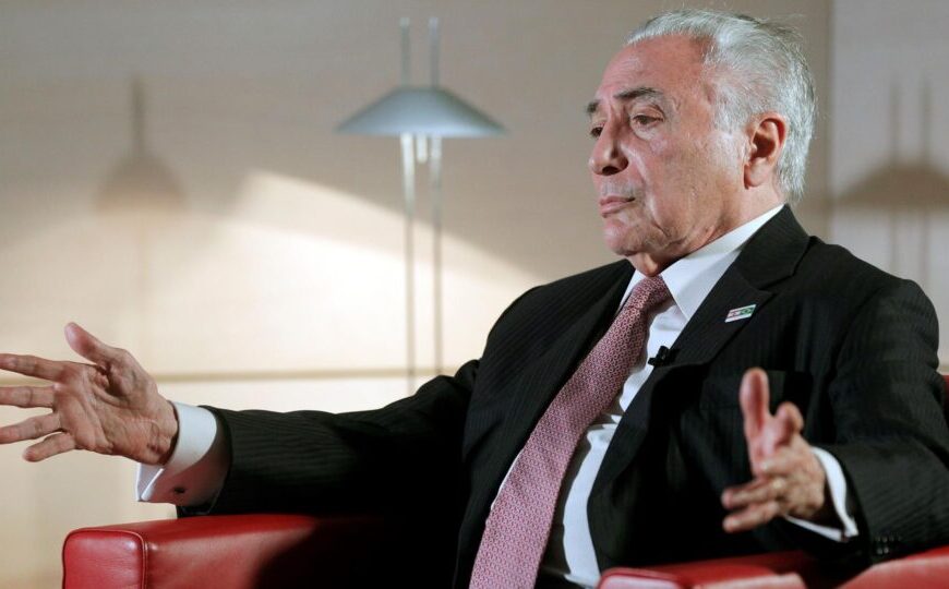 Temer defende repensar dosimetria após sanção dos EUA contra esposa de Moraes