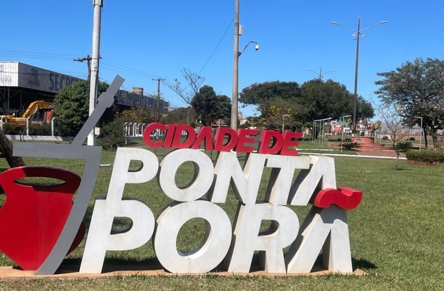 Tempo e temperatura para hoje em Ponta Porã