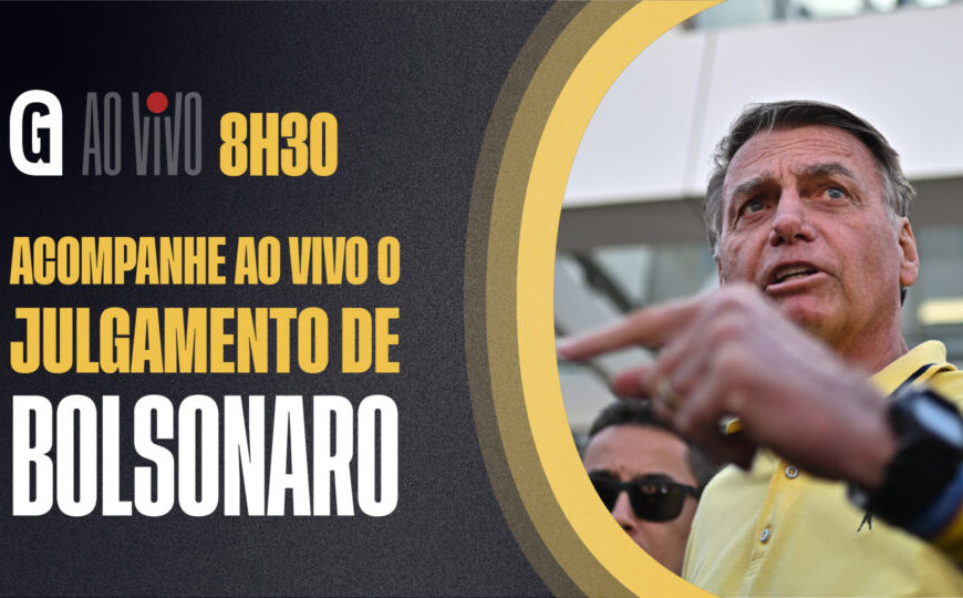 Julgamento de Bolsonaro ao vivo: STF julga ex-presidente e outros 7 réus