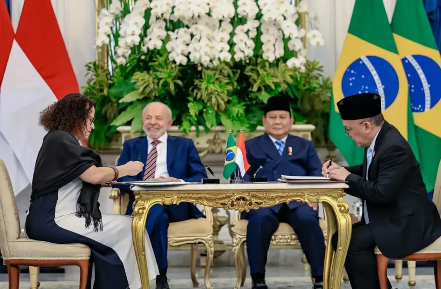 Brasil e Indonésia assinam comunicado e citam potencial de parcerias