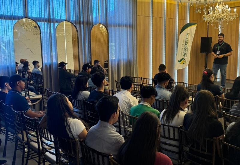 Circuito Aprosoja/MS apresenta IA aplicada à análise de grãos na Ponta Agrotec 2025