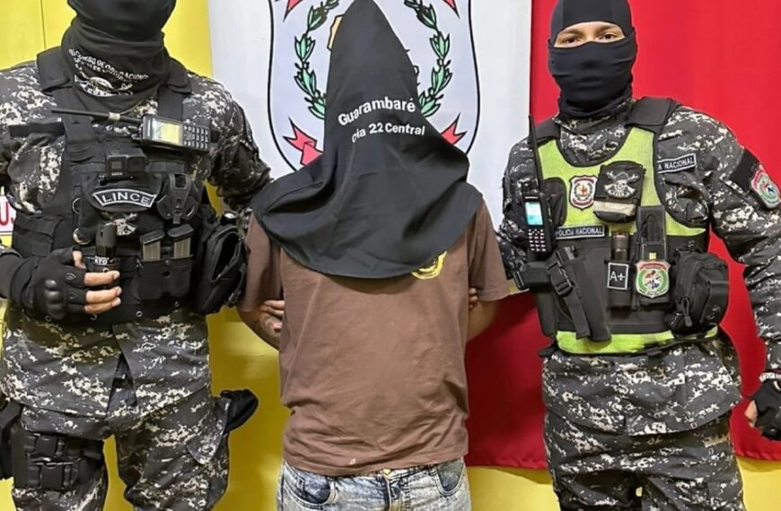 Polícia paraguaia prende jovem após…