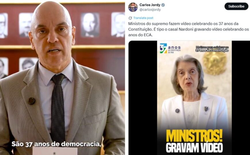 STF grava vídeo em defesa da Constituição e…
