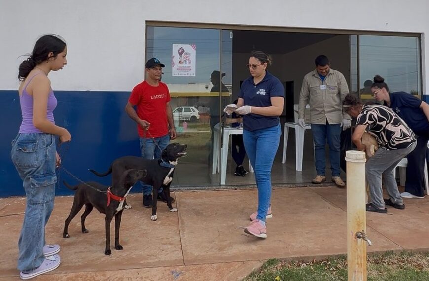 Campanha de vacinação antirrábica chega…