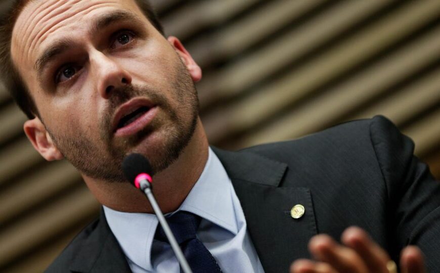 PGR descarta pedido do PT e do PSOL para prender Eduardo Bolsonaro