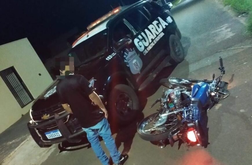 GCMFron apreende menor conduzindo motocicleta durante final de semana
