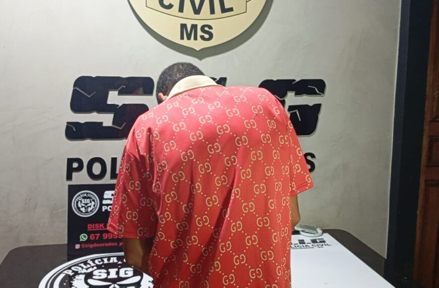 Homem é preso e confessa…