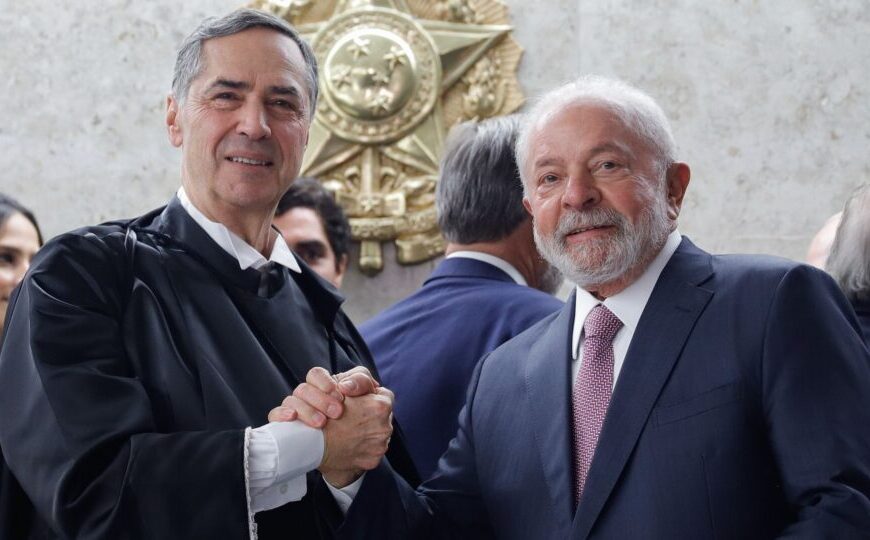 Em jantar com Lula, Barroso discute indicações para sua vaga no STF