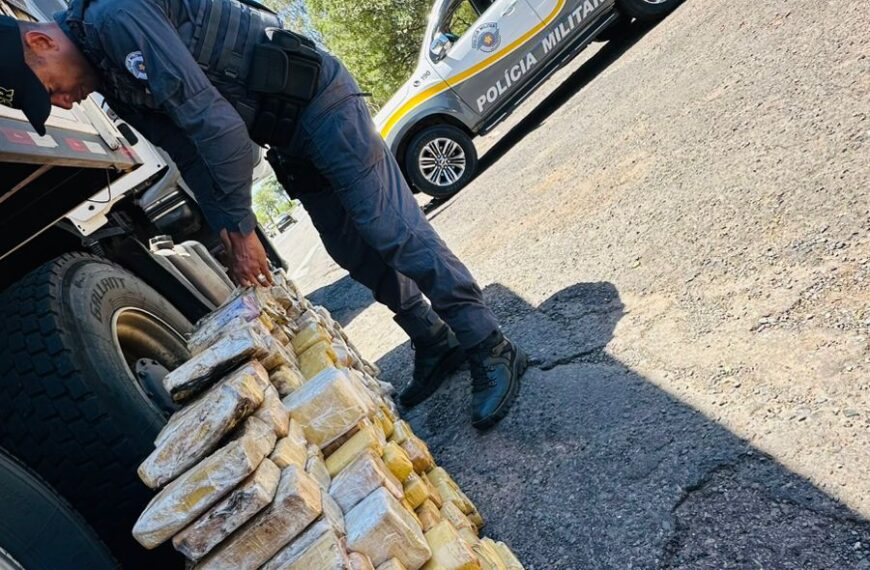 Motorista de carreta e empresário de Campo Grande são presos com droga em São Paulo