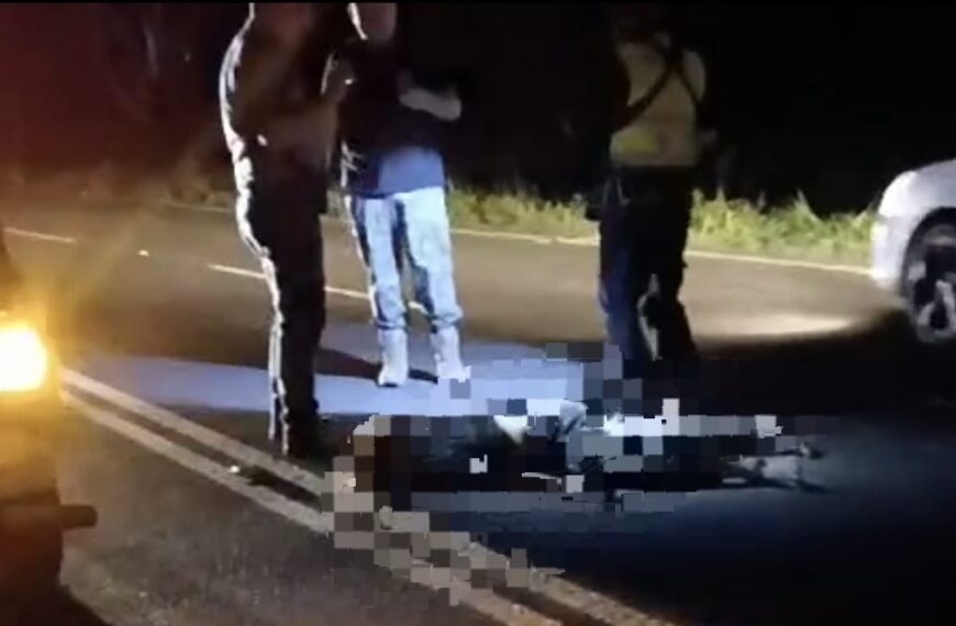 Acidente na rodovia PY 05 causa a morte de uma pessoa em Pedro Juan Caballero