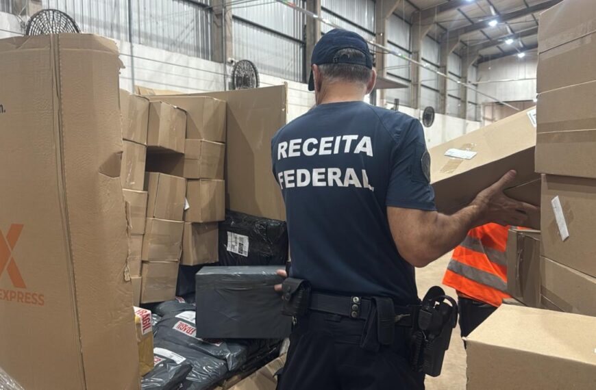 Receita Federal realiza Operação Black Friday de combate ao contrabando