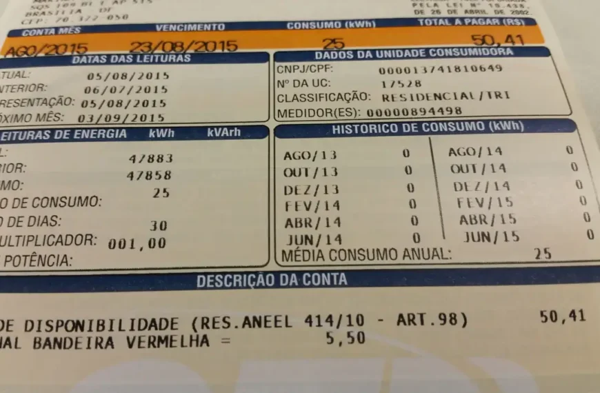 Consumidor terá redução no preço da energia elétrica em dezembro