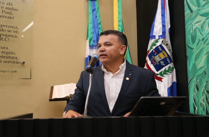 Vereador Subtenente Morinigo solicita quebra-molas na Rua Benjamin Constant