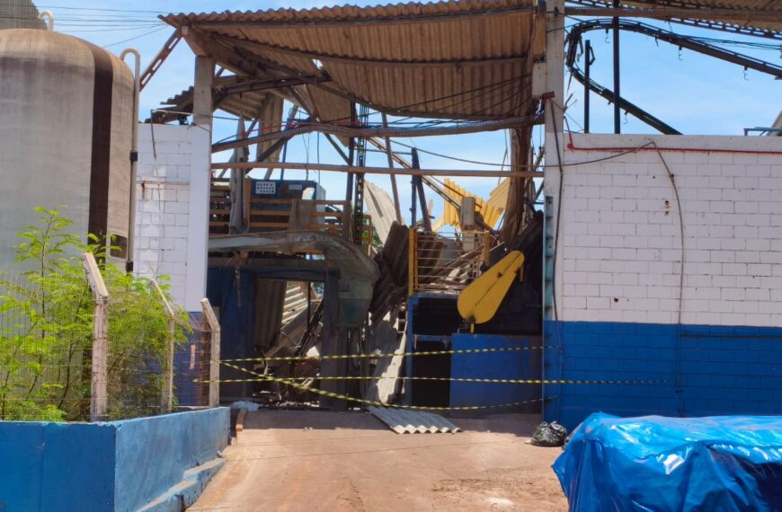 Trabalhadores atingidos por estrutura de cuturme seguem internados no HV