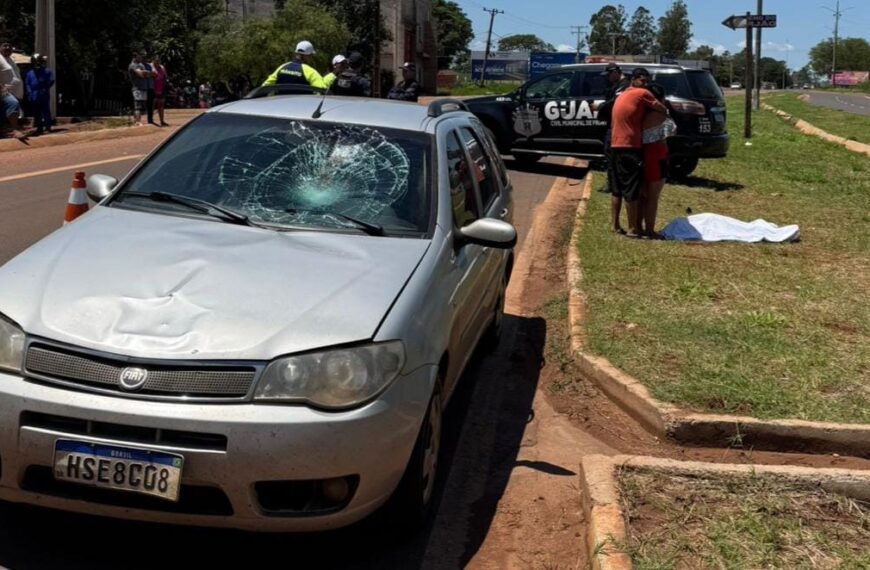Acidente mata idoso na MS 164 em Ponta Porã