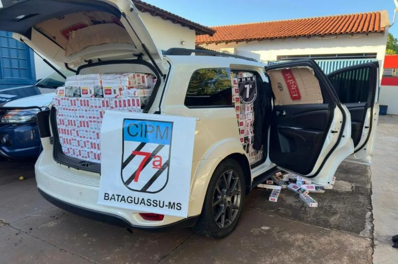 Após perseguição e tiros cigarreiro é preso na margem do Rio Paraná