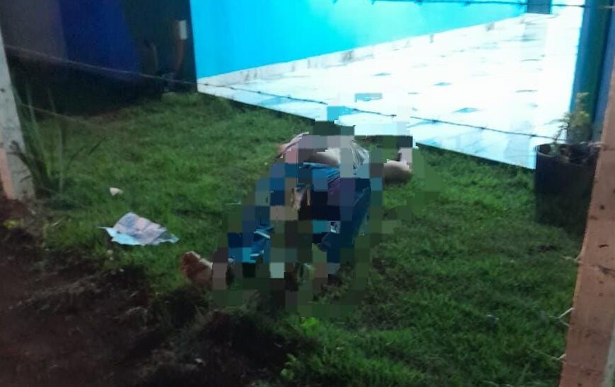 Urgente. Homem é assassinado na porta de casa na fronteira