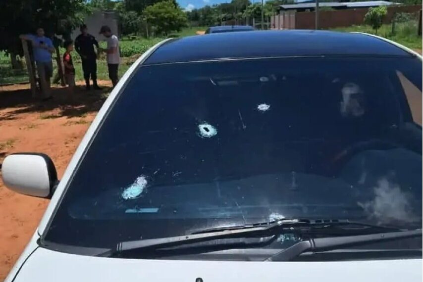 Policial é ferido ao ser atacado por pistoleiro em Yby Ya’u